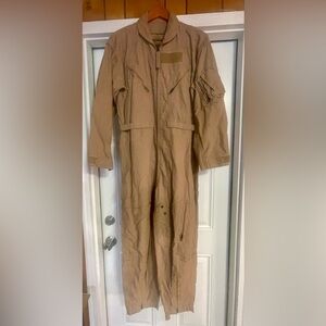 Men’s CWU-27P Fire Retardant Desert Tan Flight Suit. - 44S